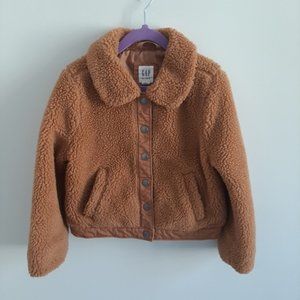 Gap Kids Teddy Bear Jacket size XS 4-5 years